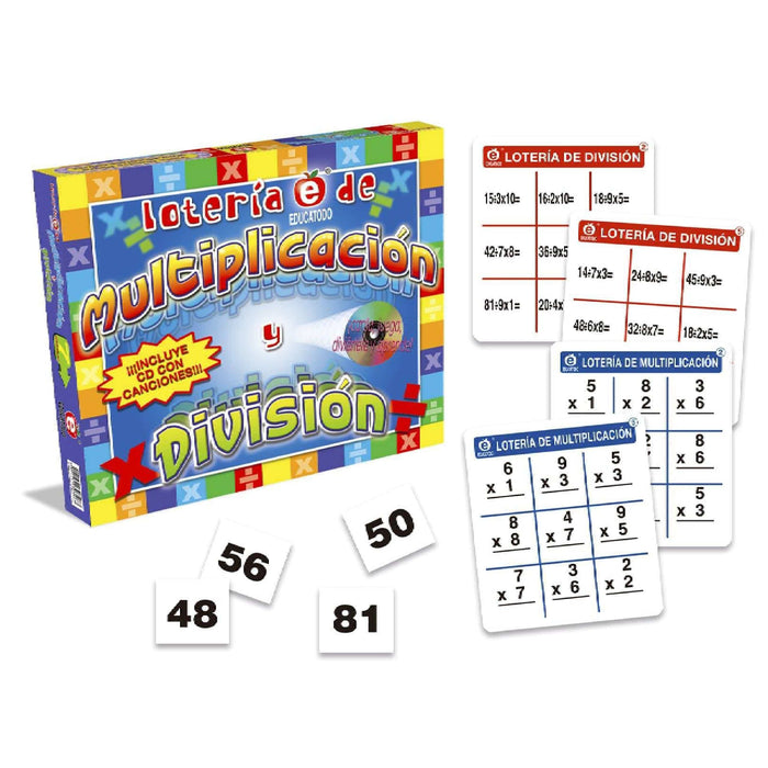 Lotería de Multiplicación y División