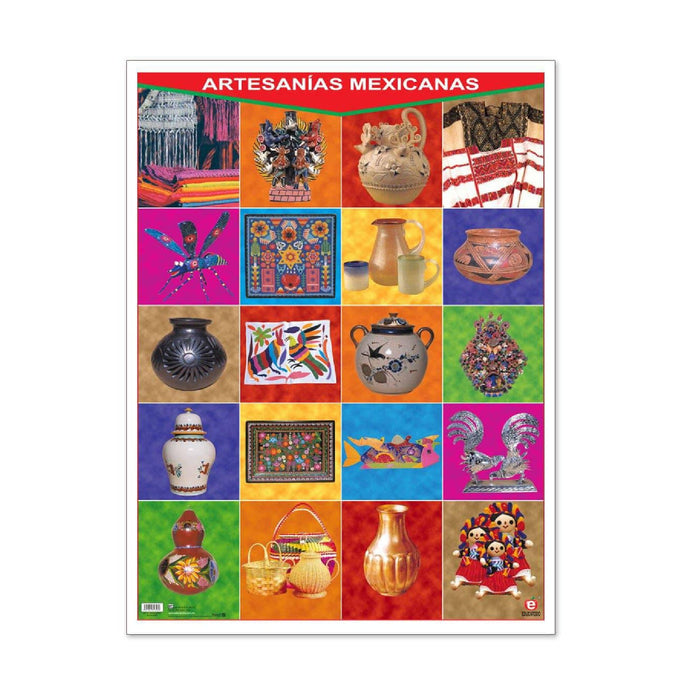 Póster Artesanías Mexicanas