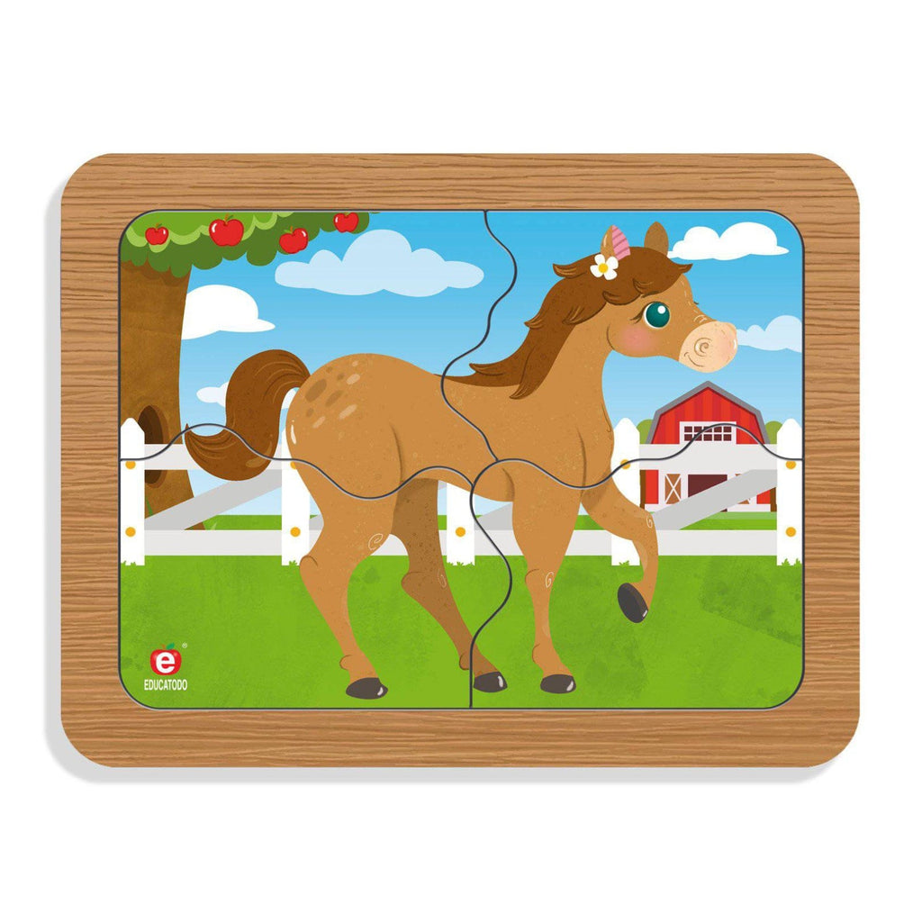 Rompecabezas de caballos deals para niños