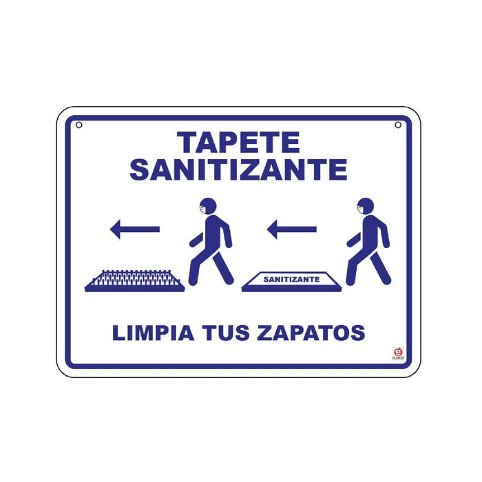 Señal Tapete Sanitizante