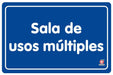 Señal Sala de Usos Múltiples - Educatodo material didáctico y juegos educativos - Educatodo