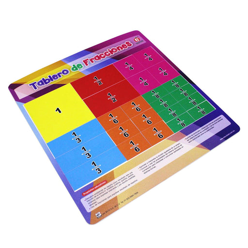 Tablero de Fracciones - Educatodo material didáctico y juegos educativos - Educatodo