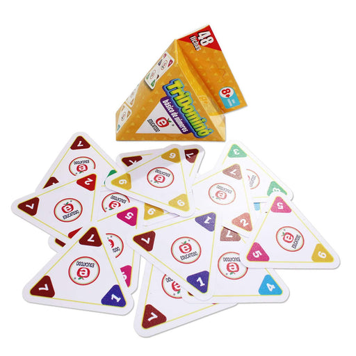 Tridomino Básico de Números - Educatodo material didáctico y juegos educativos - Educatodo